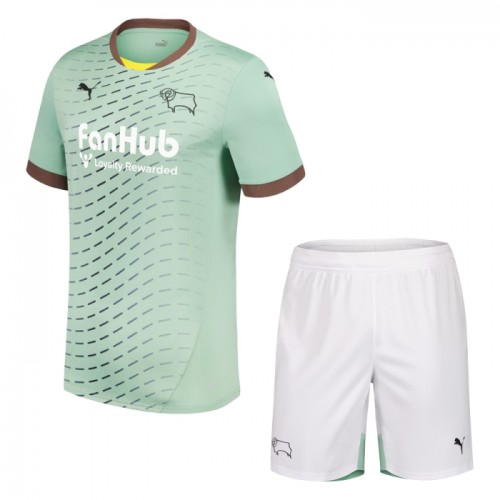 Ensemble Maillot Derby County Exterieur 2024-25 Enfant Ensemble Maillot Derby County Exterieur 2024-25 Enfant